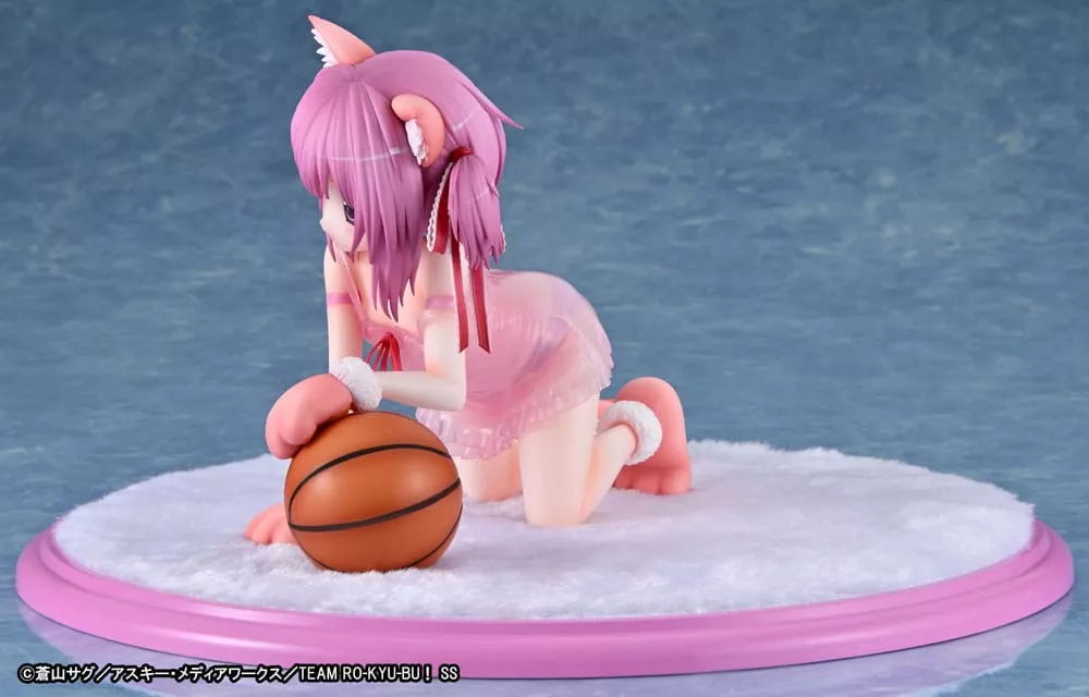 Ro-Kyu-Bu: Fast Break! Estatua PVC 1/7 Tomoka Minato Kemomimi Lingerie Ver. 18 cm