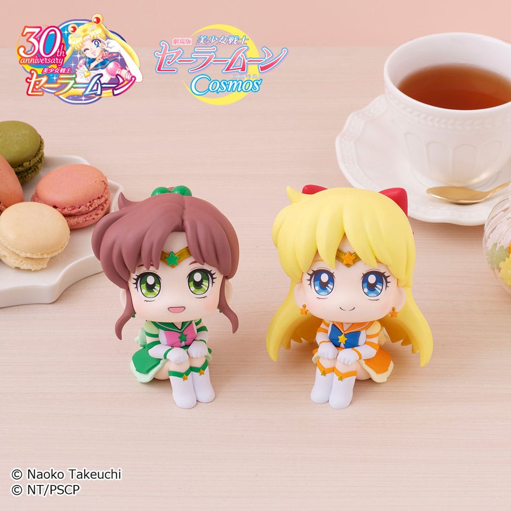 Sailor Moon Cosmos Look Up PVC Statue Eternal Sailor Jupiter & Eternal Sailor Venus 11 cm