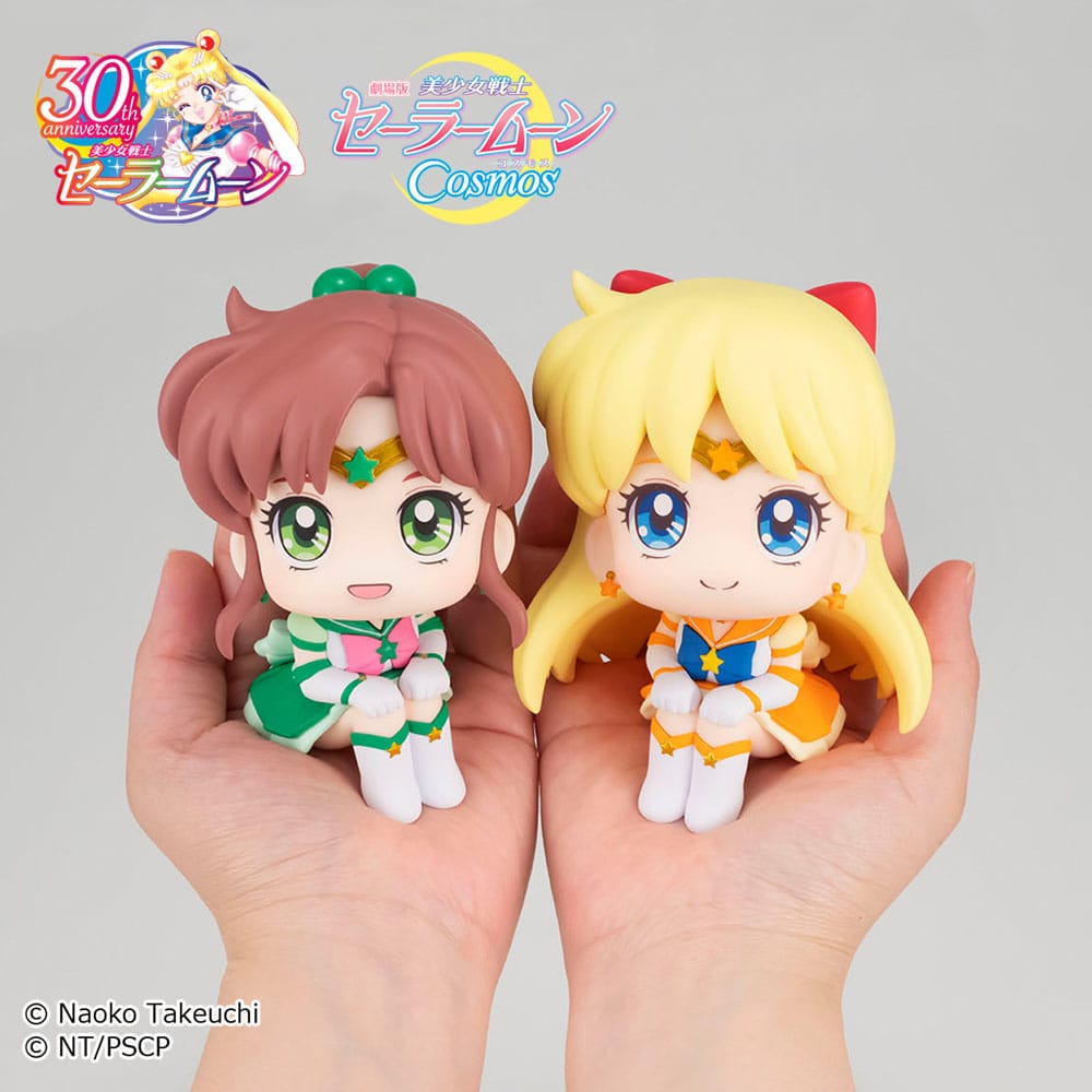 Sailor Moon Cosmos Look Up PVC Statue Eternal Sailor Jupiter & Eternal Sailor Venus 11 cm