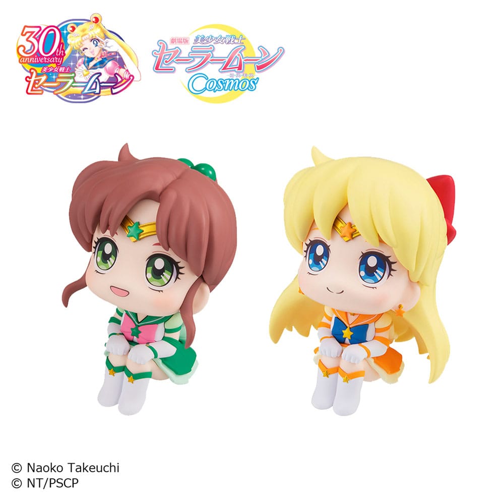 Sailor Moon Cosmos Look Up PVC Statue Eternal Sailor Jupiter & Eternal Sailor Venus 11 cm