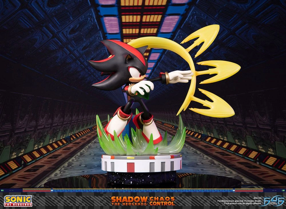 Sonic the Hedgehog Statue Shadow the Hedgehog Chaos Control 50 cm