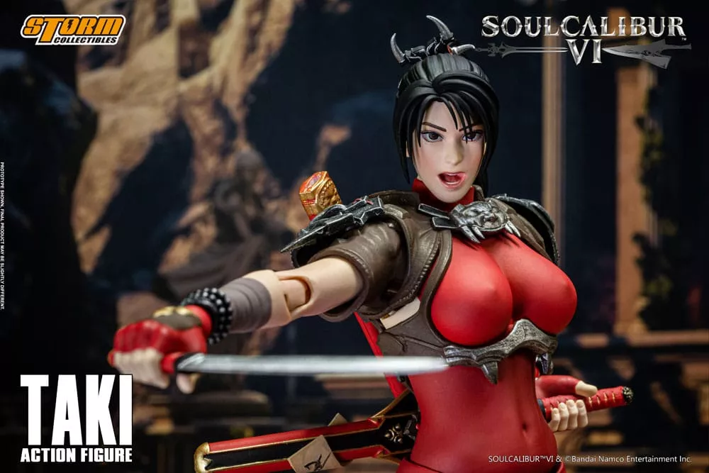 Soul Calibur VI Actionfigur 1/12 Taki 18 cm