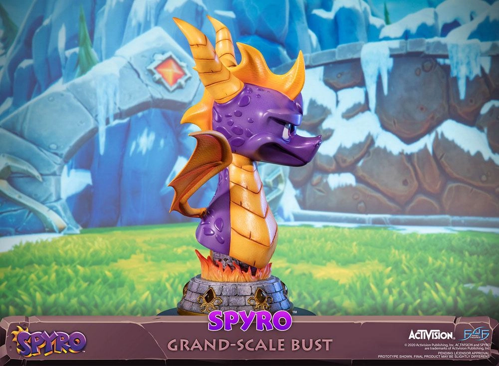 Spyro Reignited Trilogy buste Grand Scale Spyro 38 cm