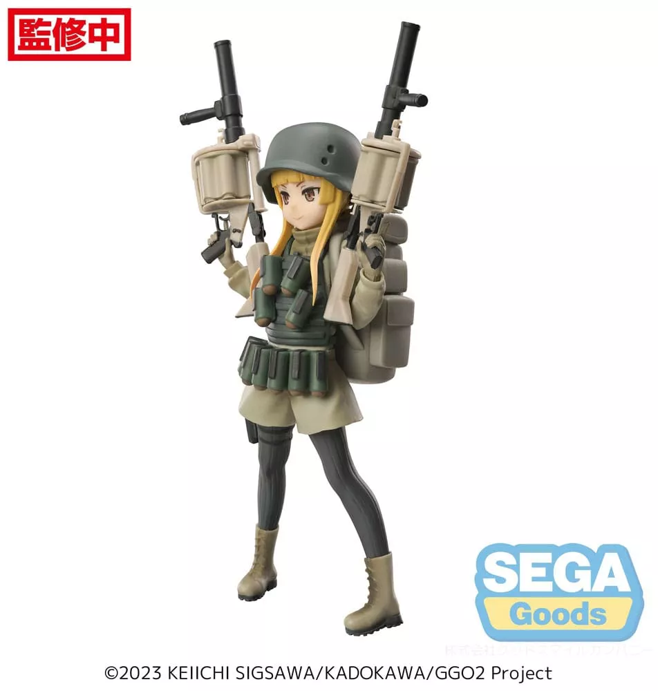 Sword Art Online Alternative: Gun Gale Online Estatua Luminasta PVC Fukaziroh 19 cm