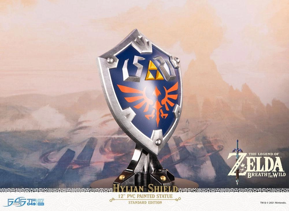The Legend of Zelda Breath of the Wild statuette PVC Hylian Shield Standard Edition 29 cm