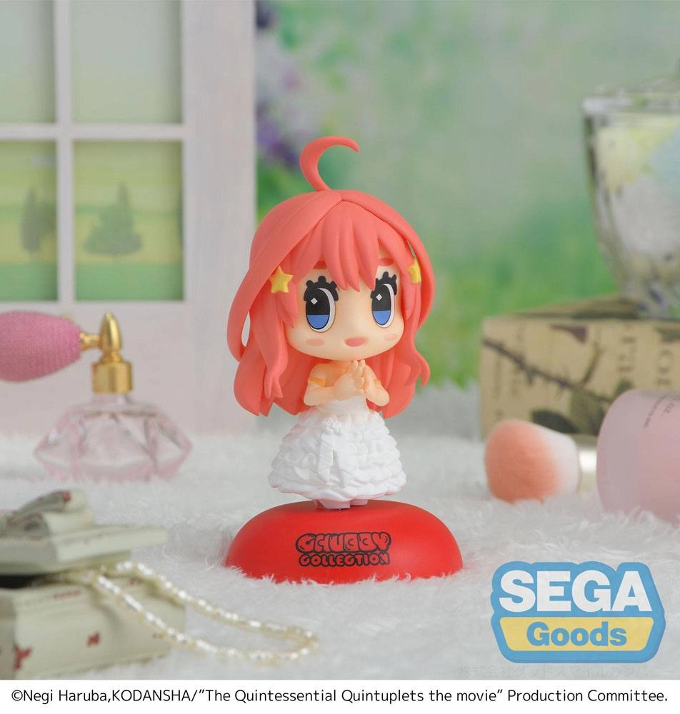 The Quintessential Quintuplets: The Movie statuette PVC Chubby Collection Itsuki Nakano 11 cm