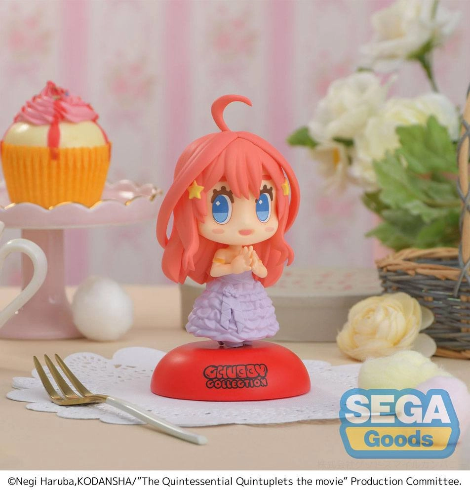 The Quintessential Quintuplets: The Movie statuette PVC Chubby Collection Itsuki Nakano 11 cm