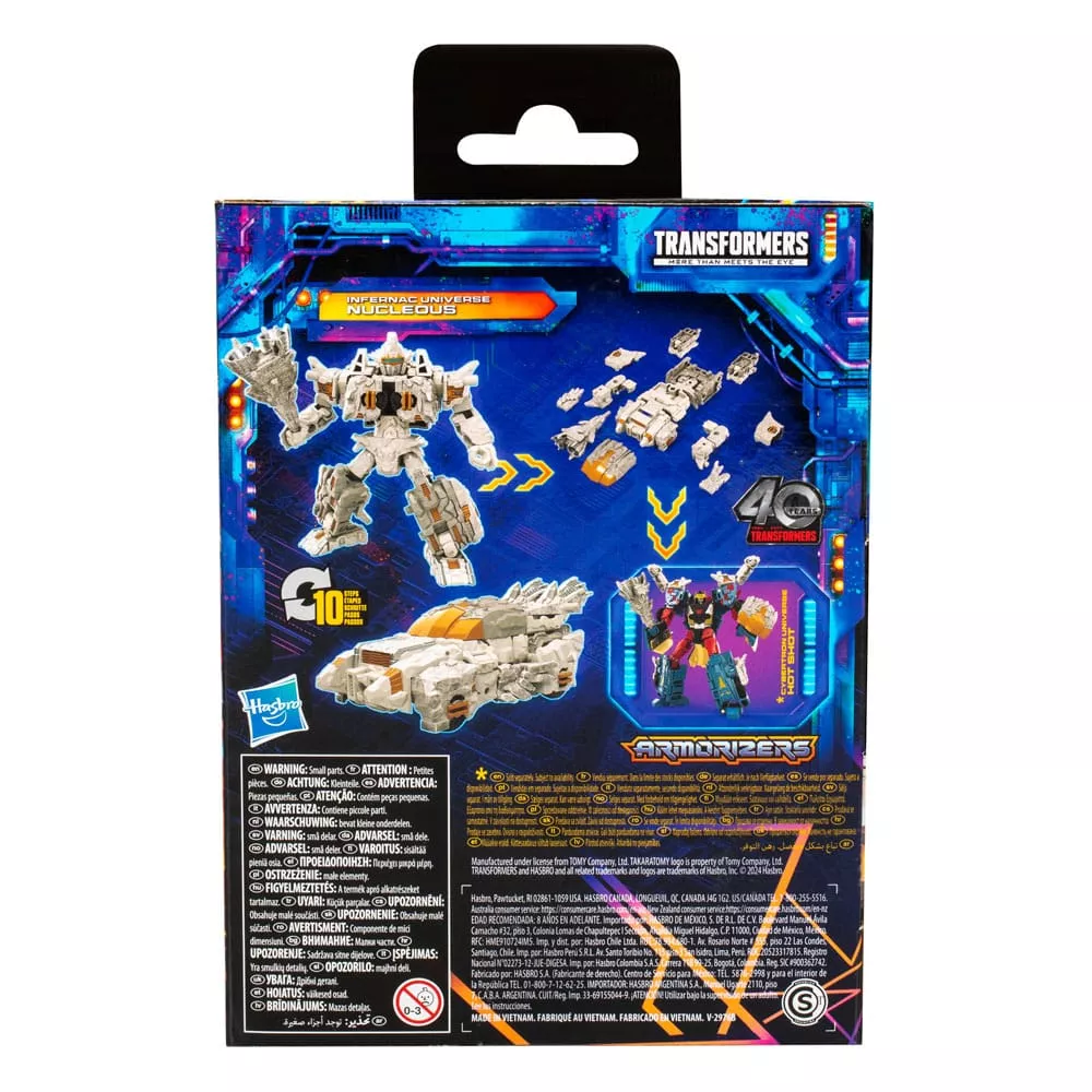 Transformers Generations Legacy United Deluxe Class Figura Infernac Universe Nucleous 14 cm