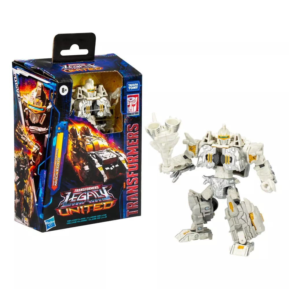 Transformers Generations Legacy United Deluxe Class Actionfigur Infernac Universe Nucleous 14 cm