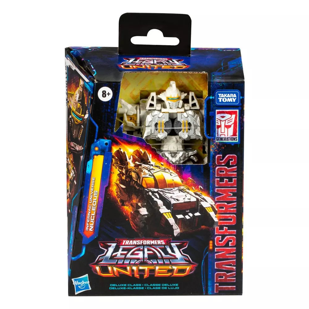 Transformers Generations Legacy United Deluxe Class Actionfigur Infernac Universe Nucleous 14 cm