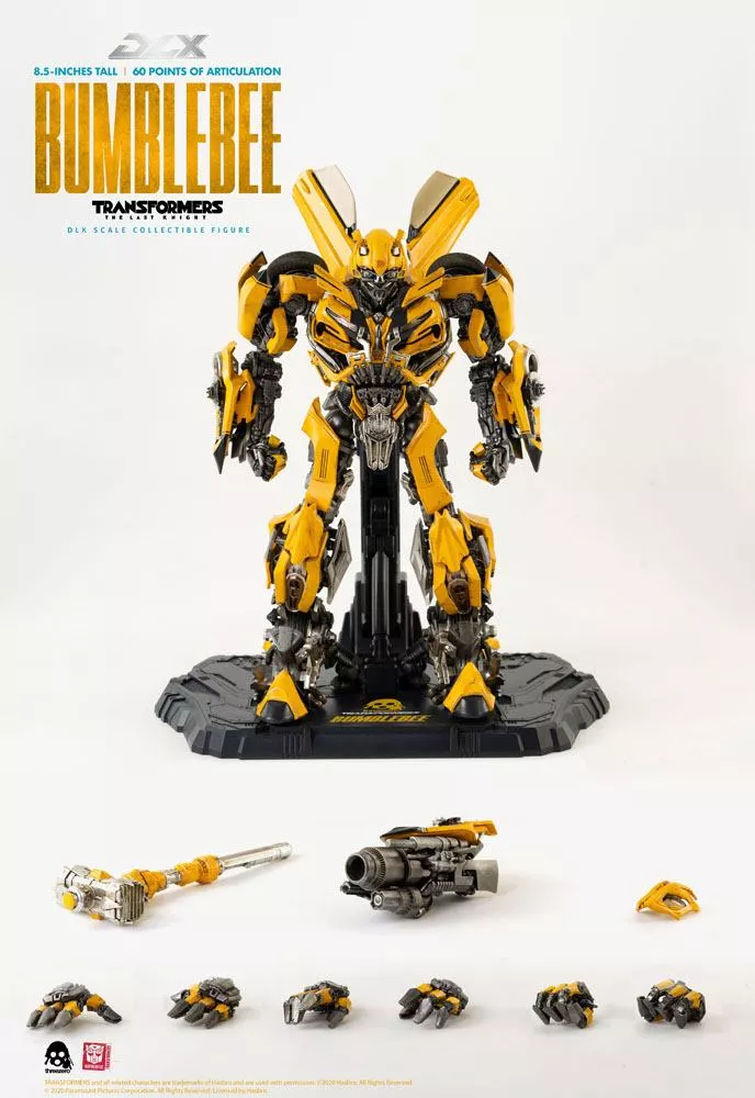 Transformers: el último caballero Figura 1/6 DLX Bumblebee 21 cm