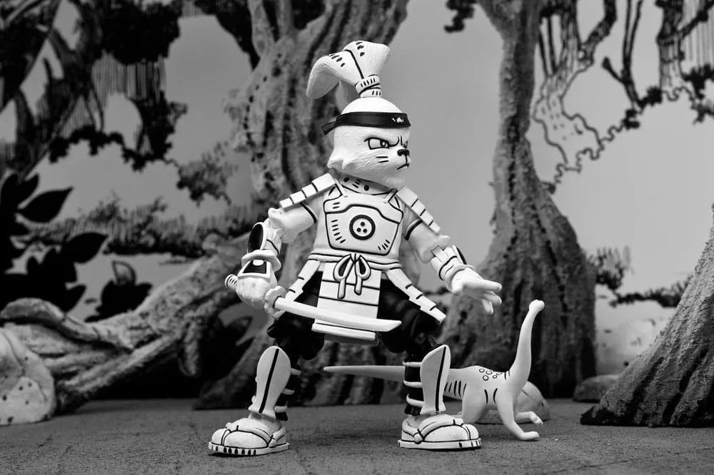 Usagi Yojimbo Figura Samurai Usagi Yojimbo Black & White Figure 18 cm