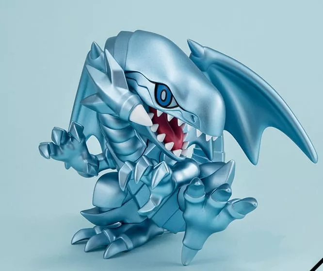 Yu-Gi-Oh! Duel Monsters Estatua PVC Megatoon Blue Eyes White Dragon 12 cm