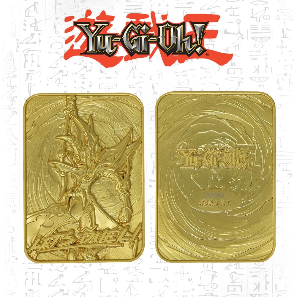 Yu-Gi-Oh! Lingot Dark Paladin Limited Edition (plaqué or)
