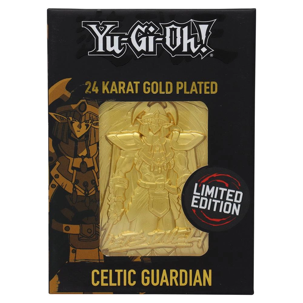 Yu-Gi-Oh! réplique Card Celtic Guardian (plaqué or)