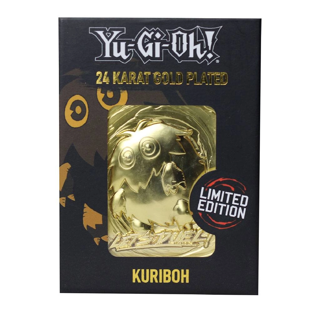 Yu-Gi-Oh! réplique Card Kuriboh (plaqué or)
