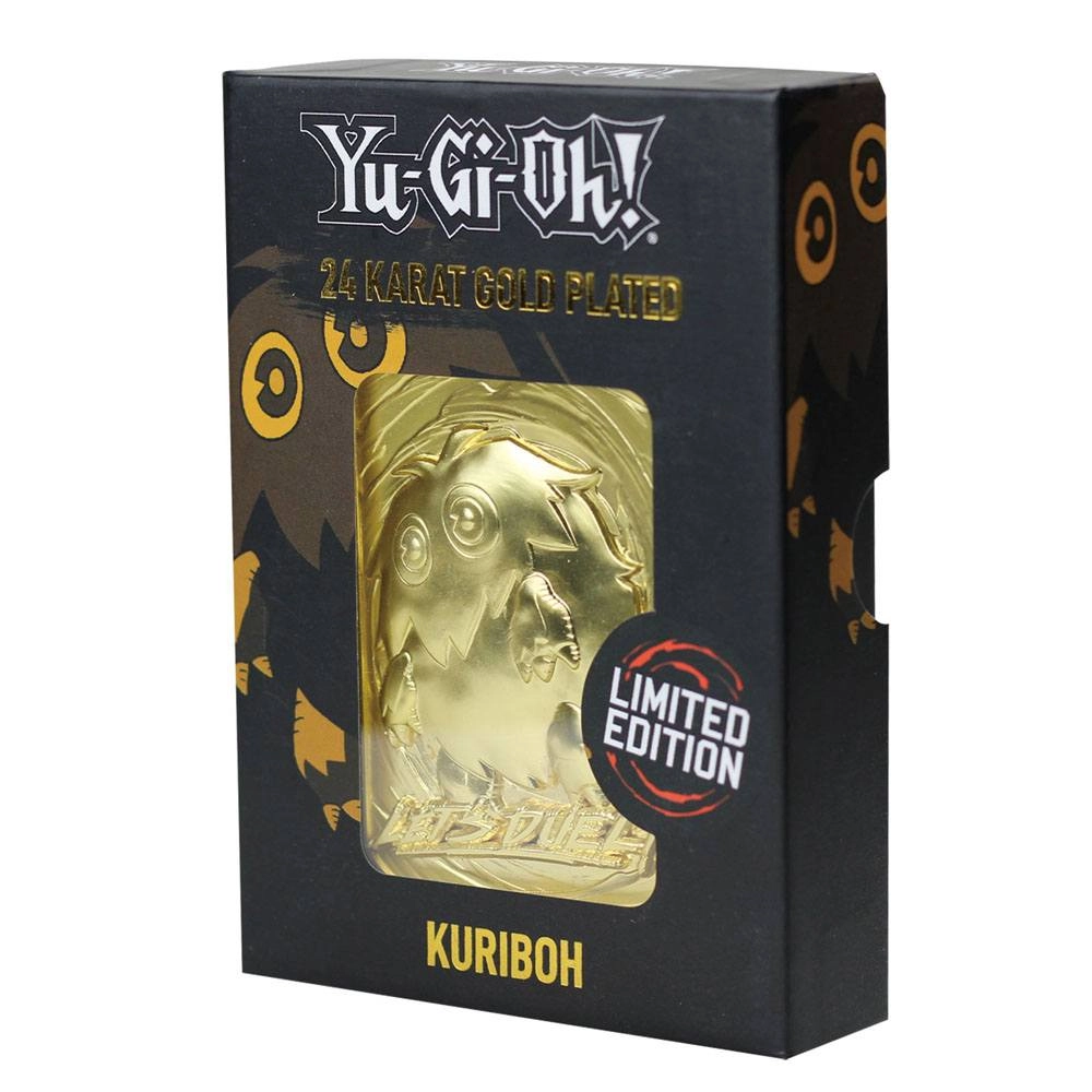 Yu-Gi-Oh! réplique Card Kuriboh (plaqué or)