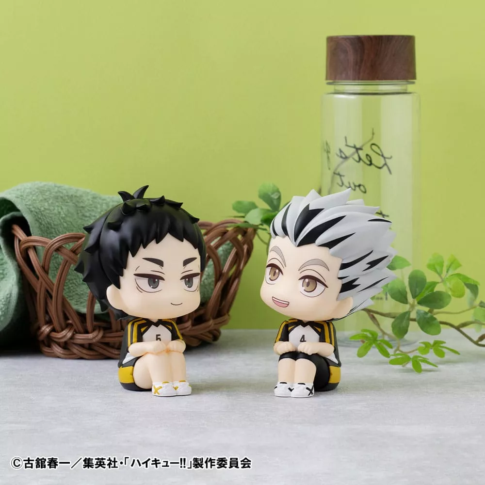 Haikyu!! - Kotaro Bokuto &  Keiji Akaashi PVC Look Up Figuren Uniform Ver. 11 cm (with gift)