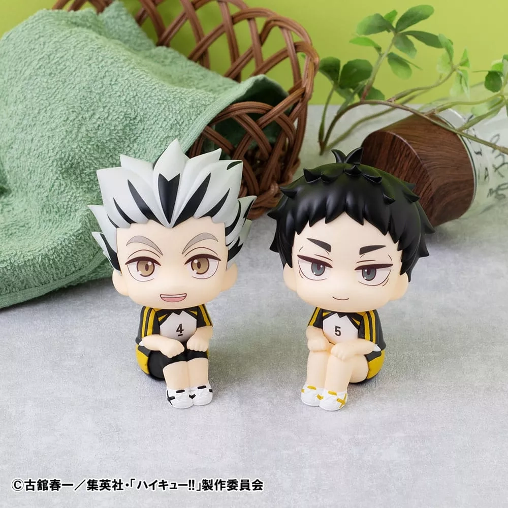 Haikyu!! - Kotaro Bokuto &  Keiji Akaashi PVC Look Up Figuren Uniform Ver. 11 cm (with gift)