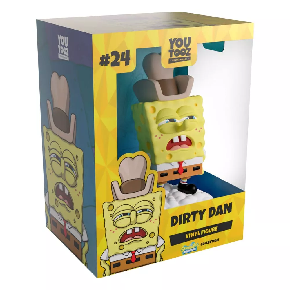 SpongeBob Schwammkopf Vinyl Figur Dreckiger Dan 12 cm