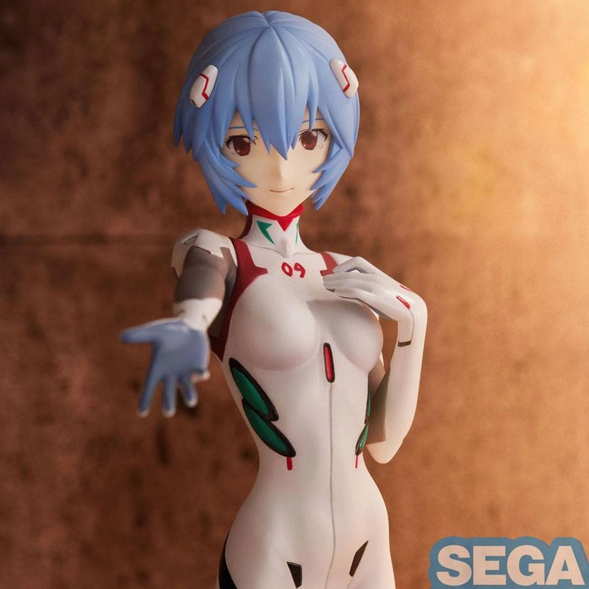 Evangelion: 3.0+1.0 Thrice Upon a Time statuette PVC SPM Rei Ayanami (Tentative Name) Momentary White 19 cm