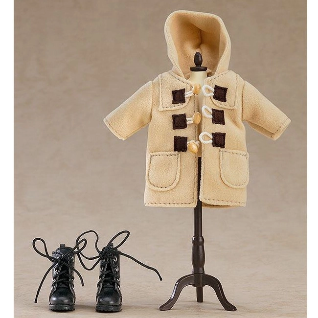 Original Character accessoires pour figurines Nendoroid Warm Clothing Set: Boots & Duffle Coat (Beige)