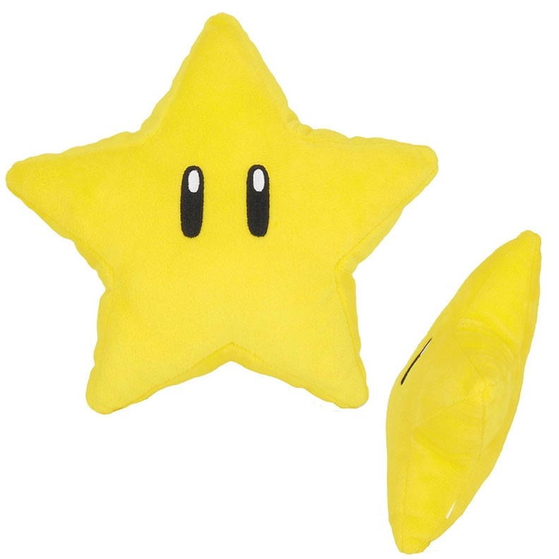 Plush Mario super star 18cm