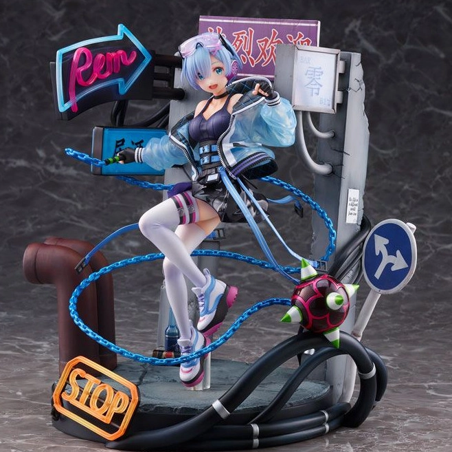 Re: Zero Starting Life in Another World Statue 1/7 Rem Neon City Ver. 27 cm